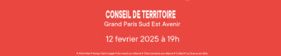 Conseil de Territoire du 12 février 2025