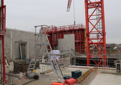 chantier du nouveau pôle culturel à chennevières (2)